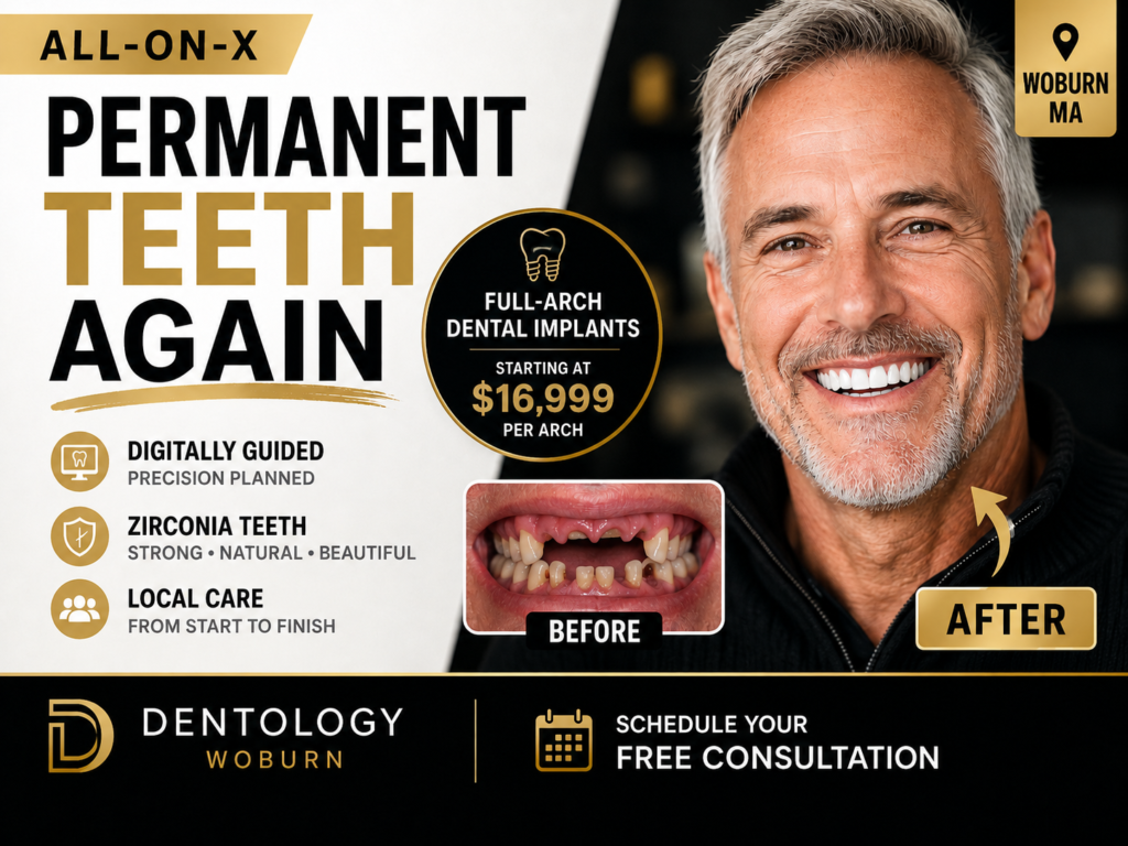 dental implant bridge woburn na